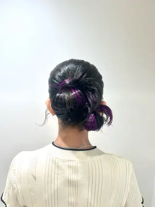 ロング ブリーチカラー特化 美容師/𝕐𝕌𝕀のヘアスタイル