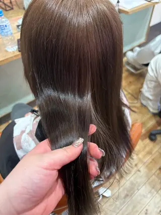 カラー ️🩵RINKA/ ハイトーンカラー🩵のヘアスタイル