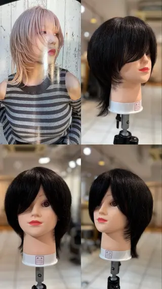 ミディアム insence glue所属・小林 眞澄のヘアスタイル