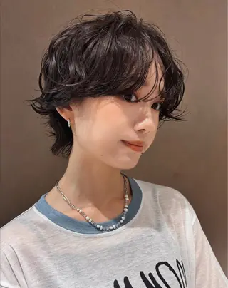 ショート パーマ 内山 湧勝/ショート パーマ特化美容師のヘアスタイル