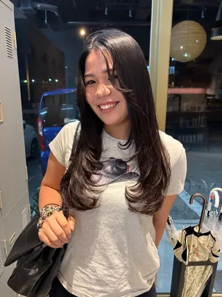 ロング jonsi所属・KIZUKI KIRARAのヘアスタイル