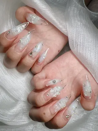 ネイル Lee Nails チップ長さだし専門店のネイルデザイン