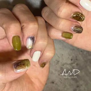 ネイル LOOPER所属・mzh ...のネイルデザイン