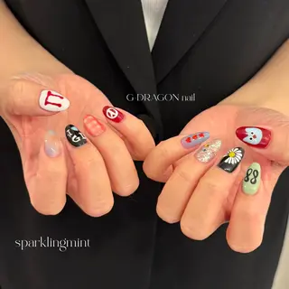 ネイル 森ノ宮ネイル🌈☁️ seri🌞のネイルデザイン
