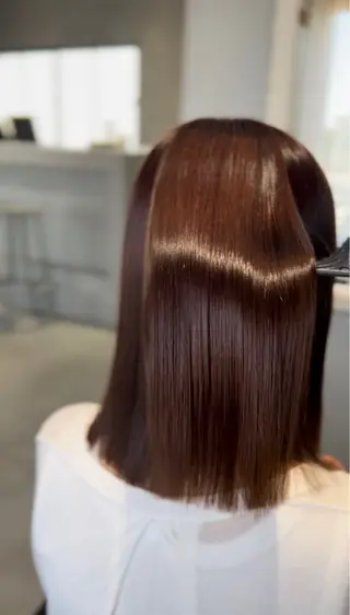 ミディアム 🖤美髪師🖤 縮毛矯正🥀emiのヘアスタイル