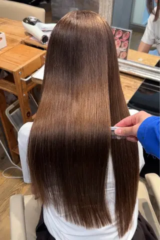 ロング カラー 髪質改善/レイヤー/ 艶髪🎀ayaneのヘアスタイル