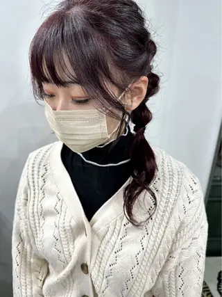 ロング ヘアアレンジ さあや 【透け感/艶感】のヘアスタイル