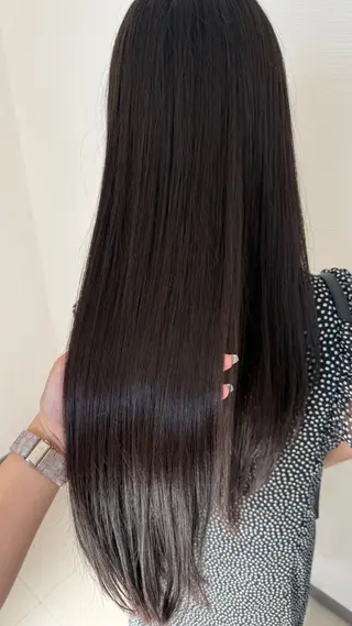 韓国透明感color 🤍sawako🏹のヘアスタイル