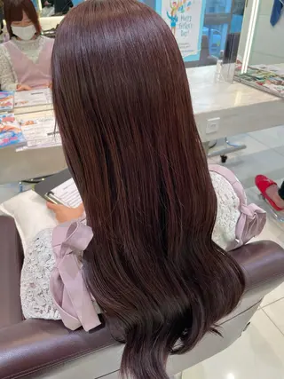 ロング カラー ヘアセット/髪質改善 🌿 長 若奈のヘアスタイル