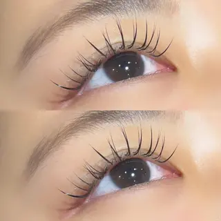 マツエク・マツパ シールエクステ/ ダブルカラー/茉央のヘアスタイル