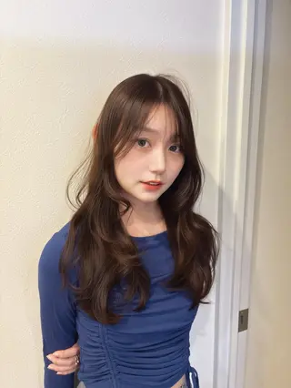 ロング ＫＡＮＡ/京都烏丸 🎀🫧のヘアスタイル