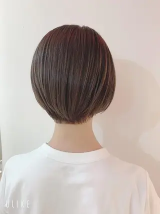 ショート カラー なりたいが叶う ながしまじゅんきのヘアスタイル