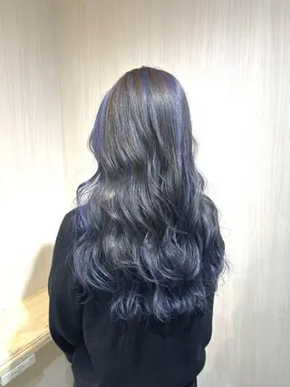 カラー 嶋村夏実🌼レイヤー 🌸白髪ぼかしのヘアスタイル