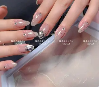 ネイル 桜 ネイルのネイルデザイン