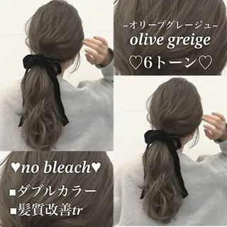 セミロング カラー 🌿透明感赤み消し Keishin🌿のヘアスタイル