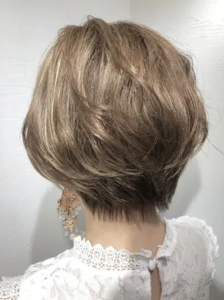 ショート カラー eyl ~ｴｲﾙ~所属・赤味消し髪質改善特化 🫧eyl西梅田🫧のヘアスタイル
