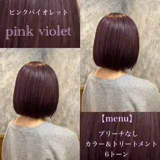 ショート カラー Agu hair TENOE大宮氷川参道店所属・透明感艶感カラー ボブスタイル増田のヘアスタイル