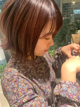 ショート ふわっとレイヤー☆ 菅原 千鶴のヘアスタイル