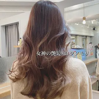 セミロング カラー SALOWIN 新宿三丁目EAST所属・韓国レイヤー🇰🇷 layercut✂️のヘアスタイル