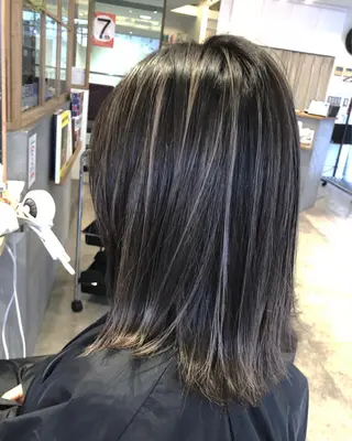 ミディアム カラー ブリーチカラー🌈 石垣翔太のヘアスタイル