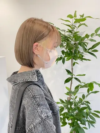 ショート 可愛いパーマスタイル といえばISSEYのヘアスタイル