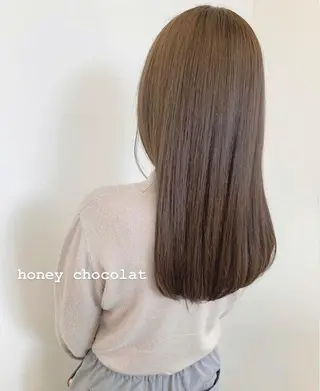 ロング ParveMix 佐々木梨紗🤍のヘアスタイル