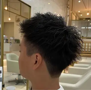 メンズ 羽根田 果奈のヘアスタイル