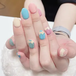 ネイル The Best Beauty受付担当のヘアスタイル