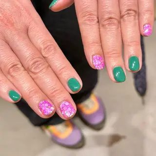 ネイル シモダ カスミ 🦀 @ksm_smdのネイルデザイン