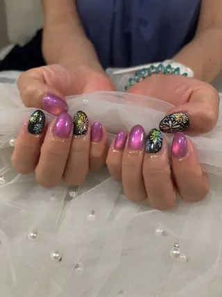 ネイル 🦋Hina🦋 ８月予約受付中✨のネイルデザイン