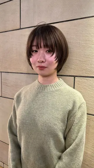 ショート 似合わせカラー/パー マ　🫧kotoneのヘアスタイル