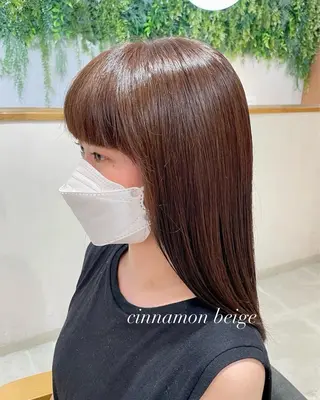 セミロング レイヤー/顔まわり /亀戸錦糸町/なつきのヘアスタイル