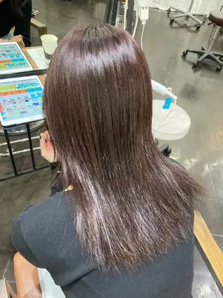 ミディアム カラー 🌸栄/髪質改善 透明感/ムラカミ🌸のヘアスタイル