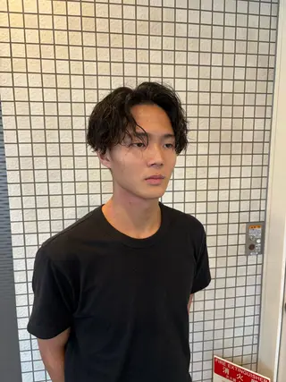 メンズ KIRATO💈 メンズ✂️/艶カラーのヘアスタイル