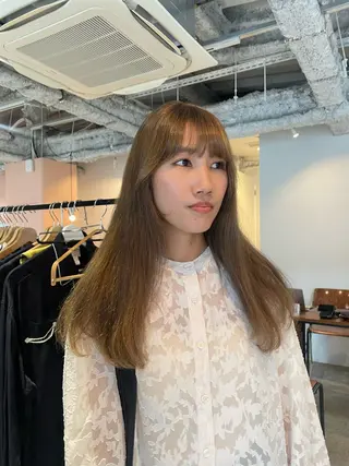 ロング カラー ゆるふわガーリーst yle🩰yuukaのヘアスタイル