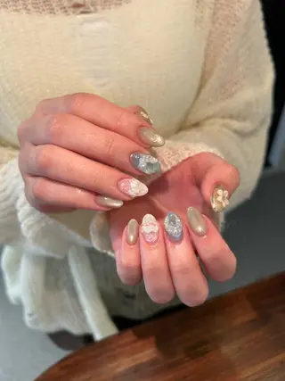ネイル era所属・かわた まいのネイルデザイン