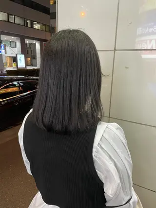 セミロング 【美容室が苦手な方 専問美容室】MIHOのヘアスタイル