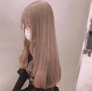 セミロング カラー トップスタイリスト こうすけのヘアスタイル