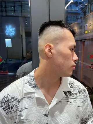 ショート メンズ FM【エフエム】HAVANA所属・💈圧倒的メンズ特化 明大前美容師💈のヘアスタイル