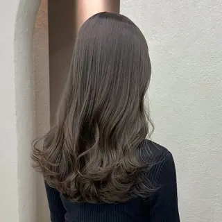 ロング カラー 高松 沙耶のヘアスタイル