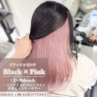 カラー ヘアアレンジ 艶髪ハイトーン/ ブロンド/Nagiのヘアスタイル