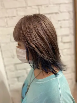 ミディアム sola方南町所属・原一真/ 外国人ショートヘアのヘアスタイル