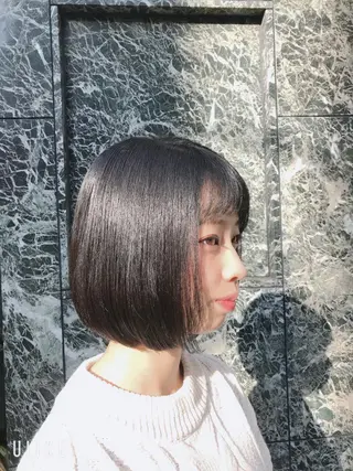 ショート オブヘアー所属・安藤 沙妃のヘアスタイル