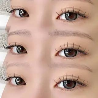 マツエク・マツパ 🦢amii. 鷲田のマツエク・マツパデザイン