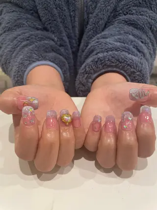 ネイル 束感まつ毛/ネイル/ LED♥KIRARAのマツエク・マツパデザイン