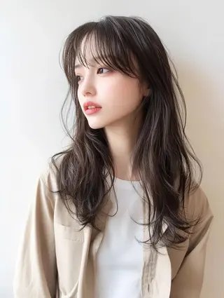 セミロング 誠也/唯一無二の ルーツカラーのヘアスタイル