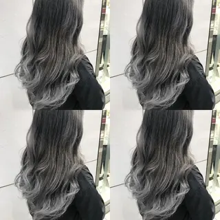 ロング カラー 竹内啓太 ボブのヘアスタイル