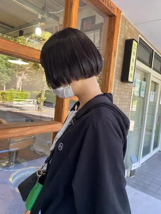 ショート なぎ🌿.∘[ボブ, ニュアンスカラー]のヘアスタイル