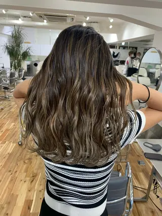 ロング カラー Reb_keiji 👑小倉圭司のヘアスタイル