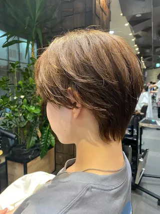 ショート パーマ メンズ 韓国ヘア/銀座/ 艶髪/ウチダのヘアスタイル